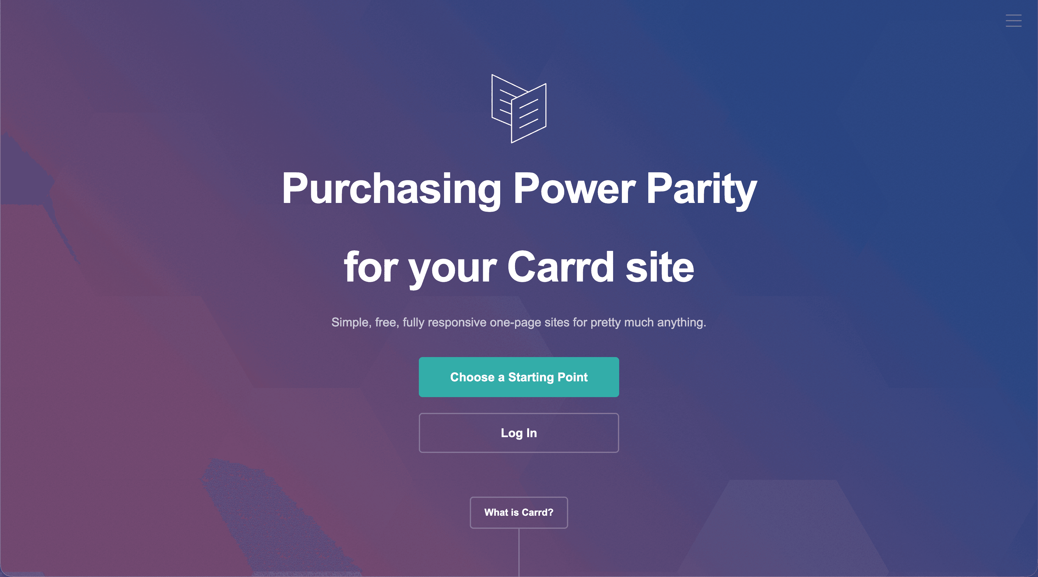 Carrd platform